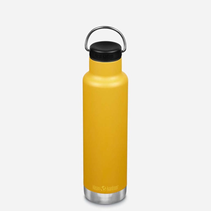 Camp & Garden * | Klean Kanteen Insulated Classic Water Bottle Flask Loop Cap 592Ml Marigold Offering Discounts