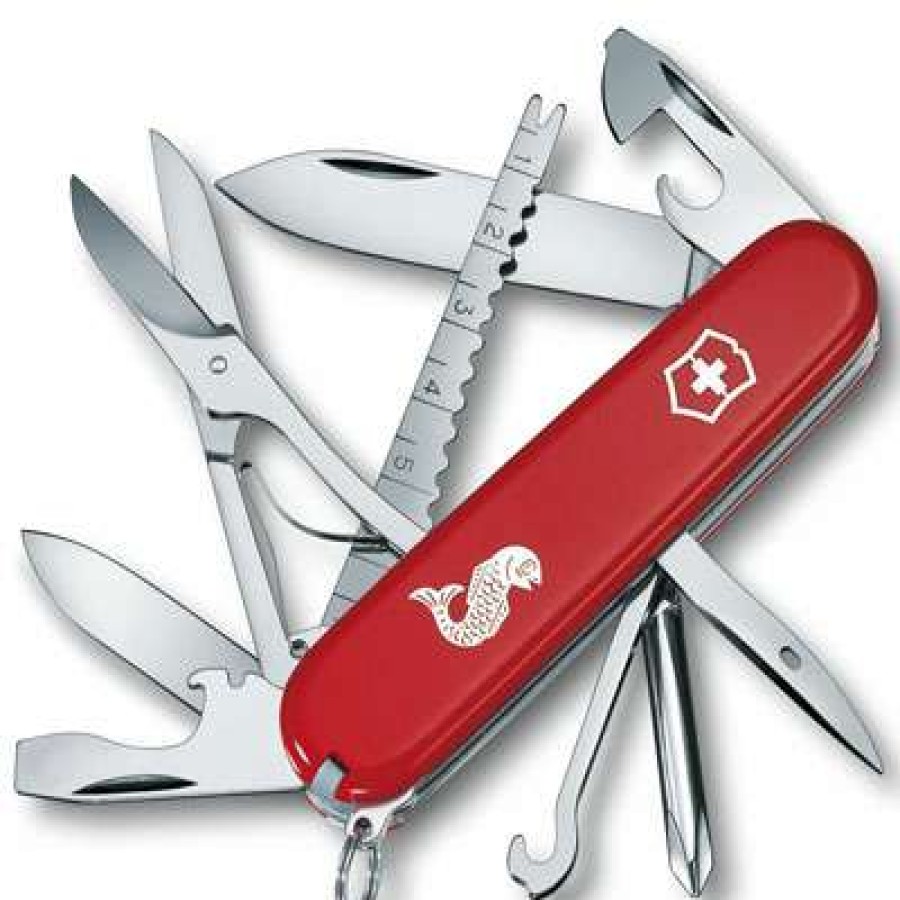 Camp & Garden * | Victorinox Fisherman Penknife Red Quality Guarantee