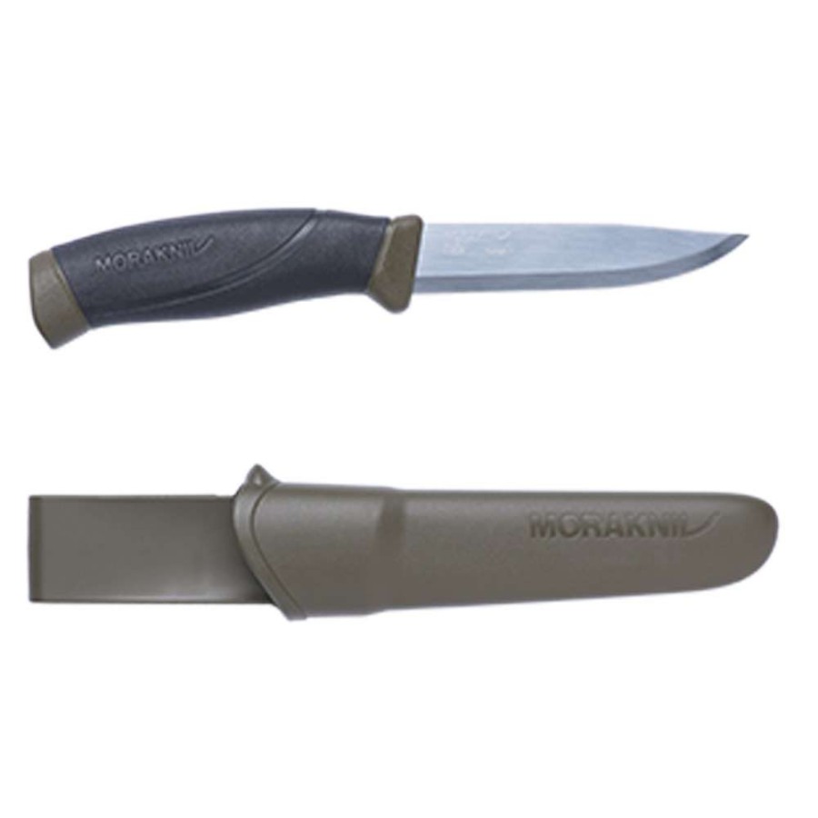 Camp & Garden * | Mora Companion 840 Carbon Military Green And Black Top Sellers