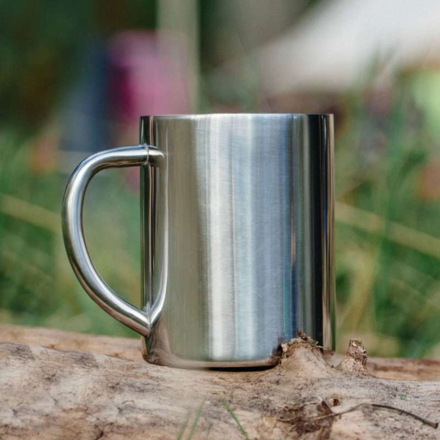 Camp & Garden * | Lifeventure Stainless Steel Camping Mug Quality Guarantee