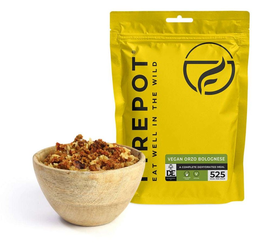 Camp & Garden * | Firepot Foods Vegan Orzo Pasta Bolognese Reg 135G Lf Dofe Approved Quality Guarantee