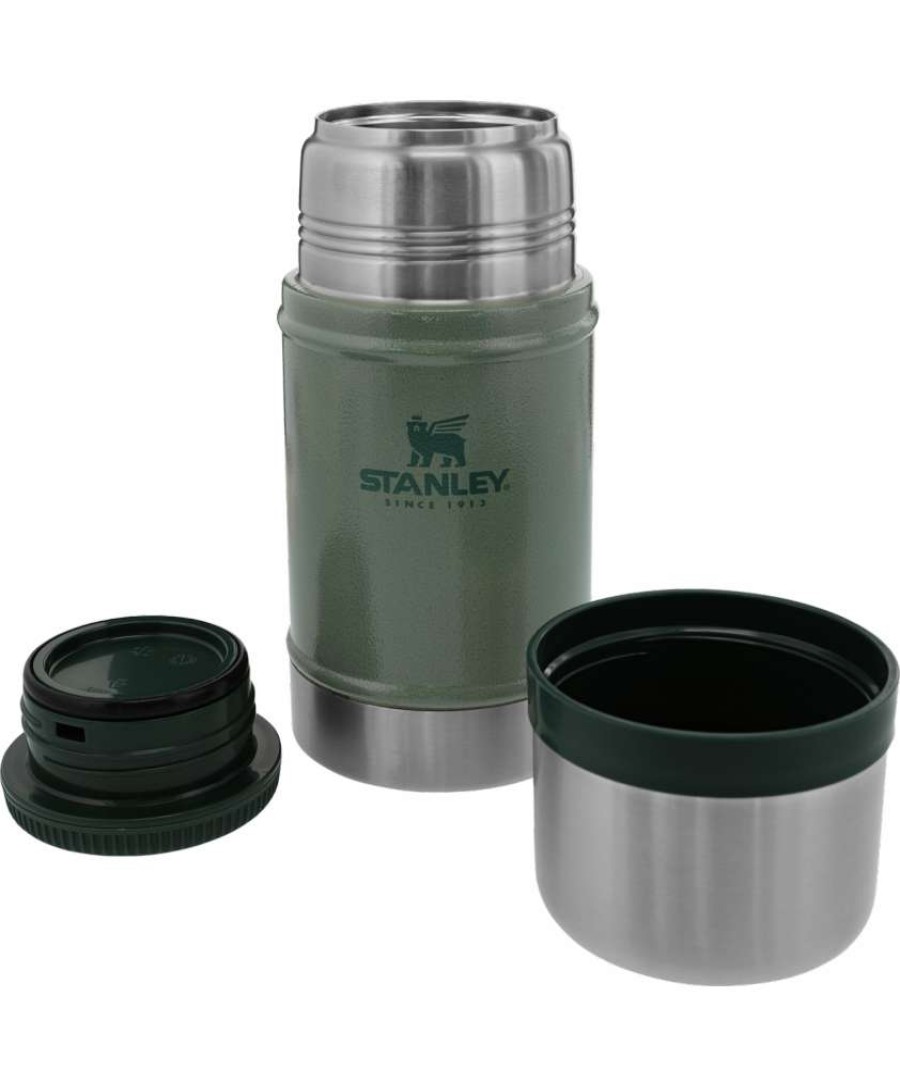 Camp & Garden * | Stanley Classic Vacuum Food Jar 0.7L Green Top Sellers