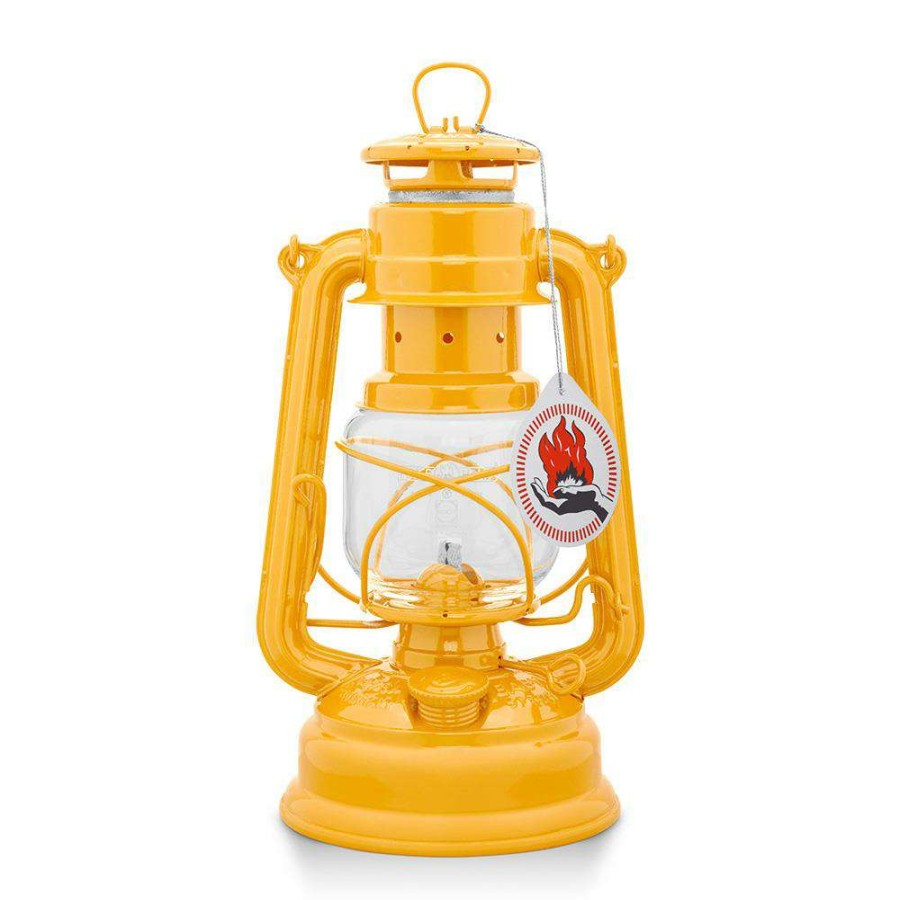 Camp & Garden * | Feuerhand Baby Special 276 Hurricane Lantern Signal Yellow Quality Guarantee