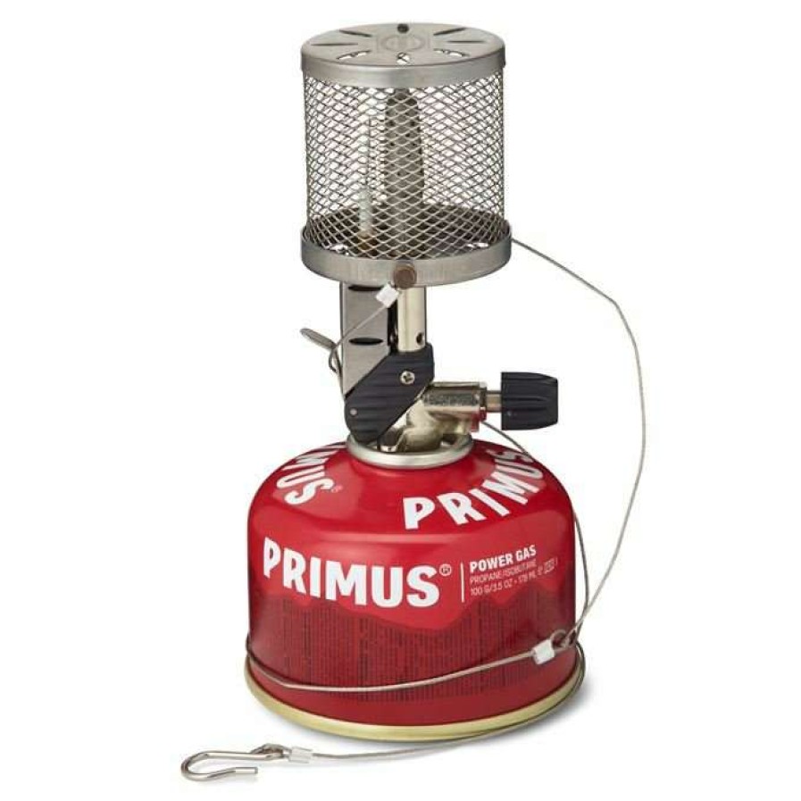 Camp & Garden * | Primus Micron Gas Camping Lantern With Steel Mesh Mantle Cage Discount