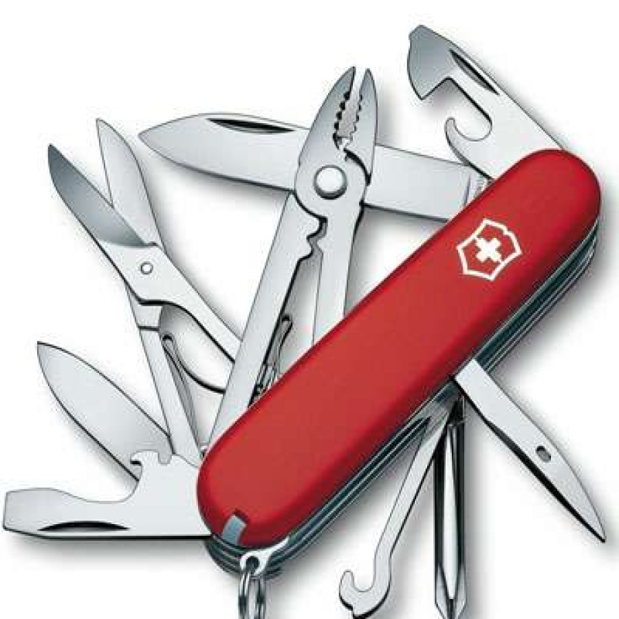 Camp & Garden * | Victorinox Deluxe Tinker Red Swiss Army Knife Exactly Discount