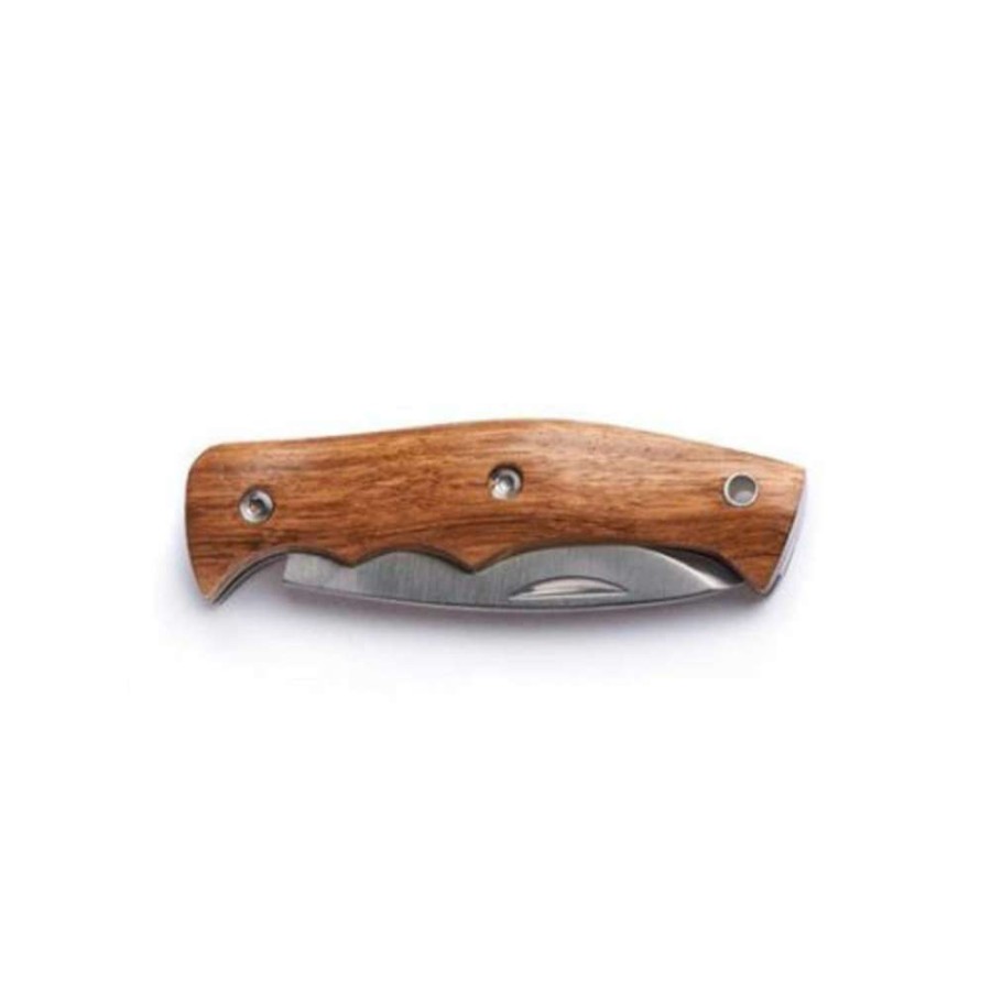 Camp & Garden * | Whitby Slip Joint Knife With Drop Point Blade Zebra Wood Sale Online