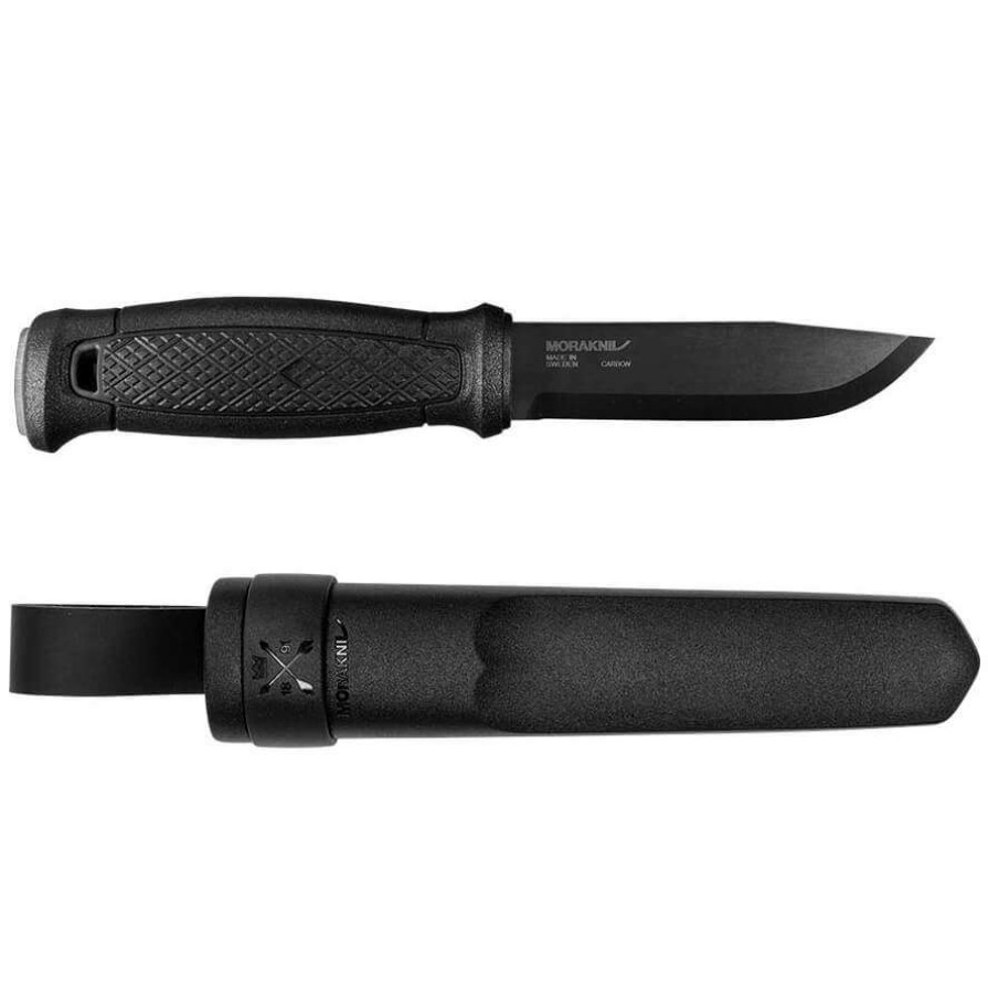 Camp & Garden * | Mora Garberg Black Carbon With Polymer Drop In Sheath Fire Sale