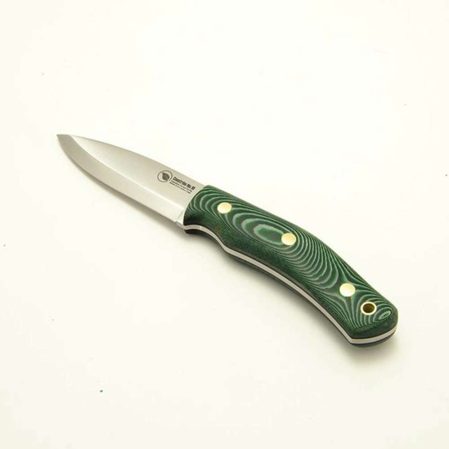 Camp & Garden * | Casstrom No.10 Swedish Forest Knife Green Micarta Handle Promotion