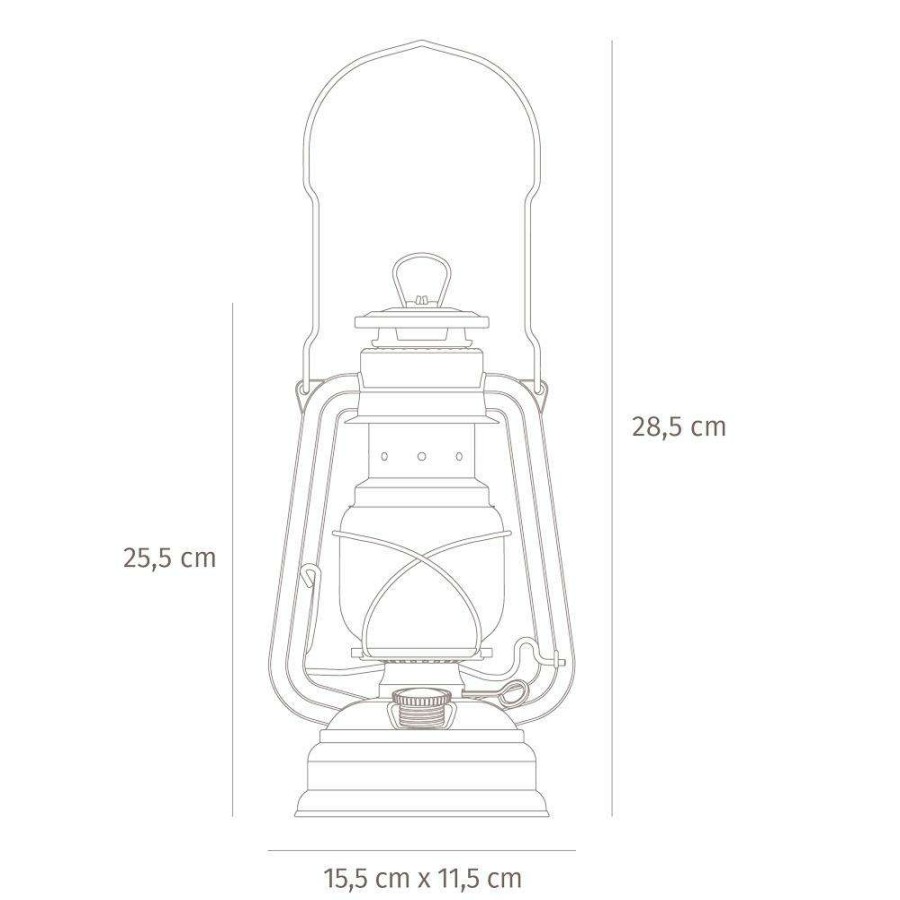 Camp & Garden * | Feuerhand Baby Special 276 Hurricane Lantern Pastel Orange Offering Discounts