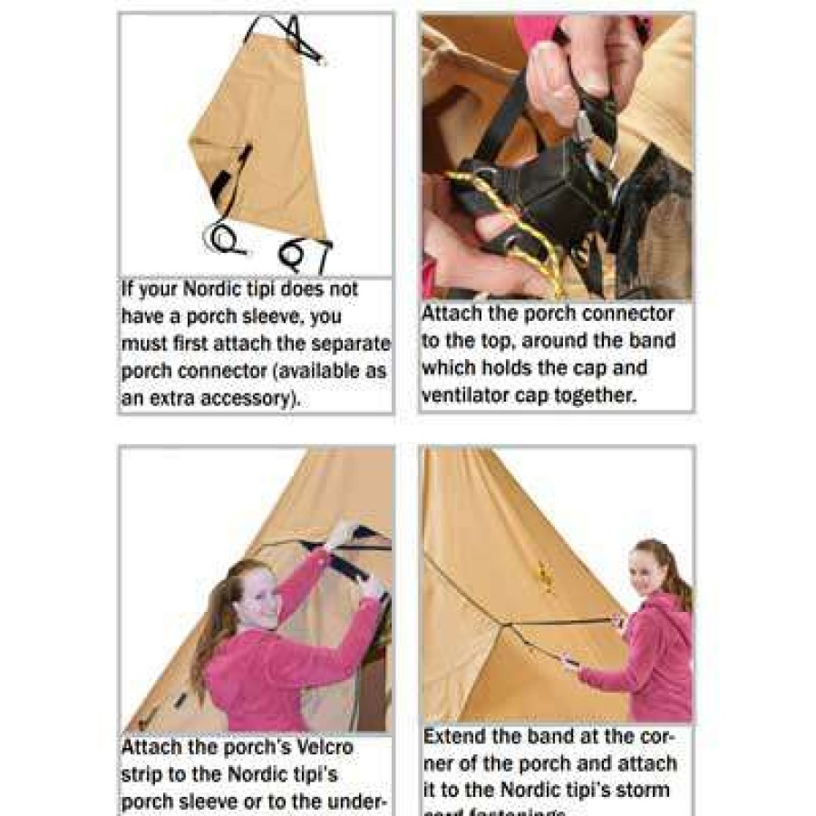 Camp & Garden * | Tentipi Porch And Canopy Connector 7 Cp Wholesale