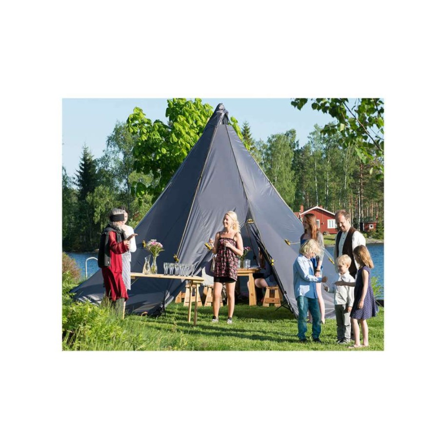 Camp & Garden * | Tentipi Onyx 15 Light Nordic Tipi Tent Fire Sale