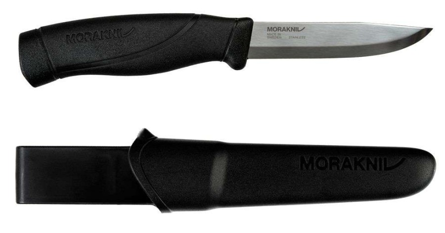 Camp & Garden * | Mora Companion Heavy Duty Stainless Steel Black Offering Discounts