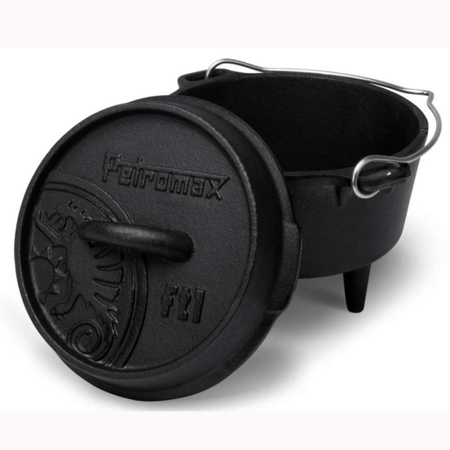 Camp & Garden * | Petromax Ft1 1-Quart Cast Iron Dutch Oven Discount