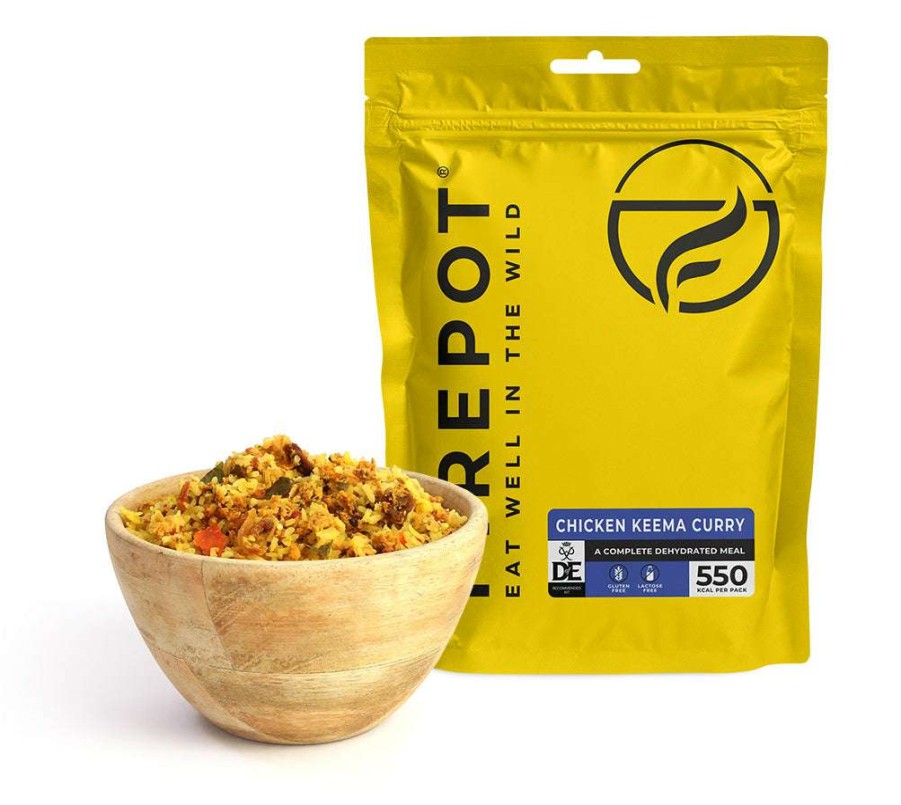 Camp & Garden * | Firepot Foods Chicken Keema Curry Dehydrated Camping Meal Reg 125G Gf Lf Dofe Approved 100% Guarantee