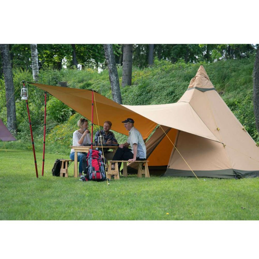 Camp & Garden * | Tentipi Canopy/Tarp 7/9 Comfort Cp With 3 Poles Fire Sale