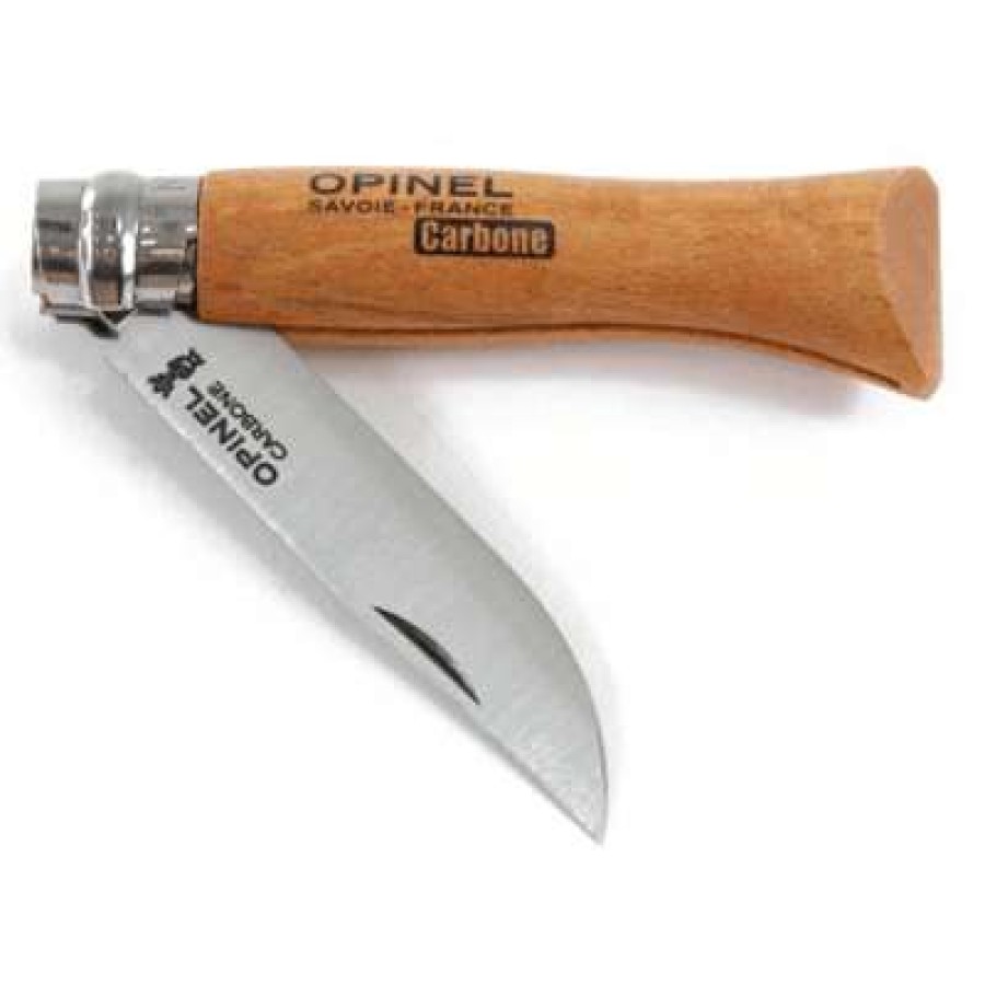 Camp & Garden * | Opinel No.8 Vrn Carbon Steel Folding Knife Special Offers