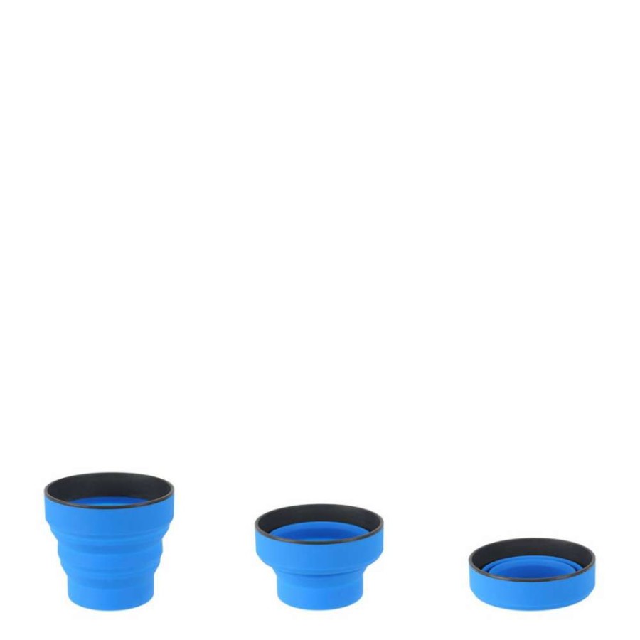 Camp & Garden * | Lifeventure Ellipse Collapsible Cup Blue Special Offers