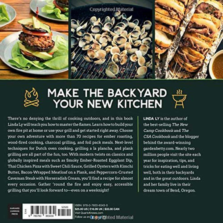 Camp & Garden * | The Backyard Fire Cookbook Linda Ly Sale Online