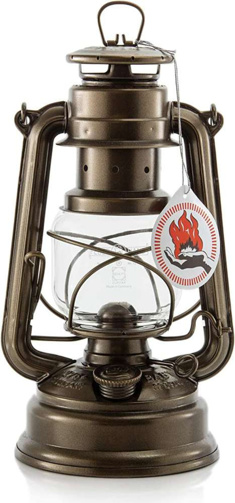 Camp & Garden * | Feuerhand Baby Special 276 Hurricane Lantern Bronze Online Sale