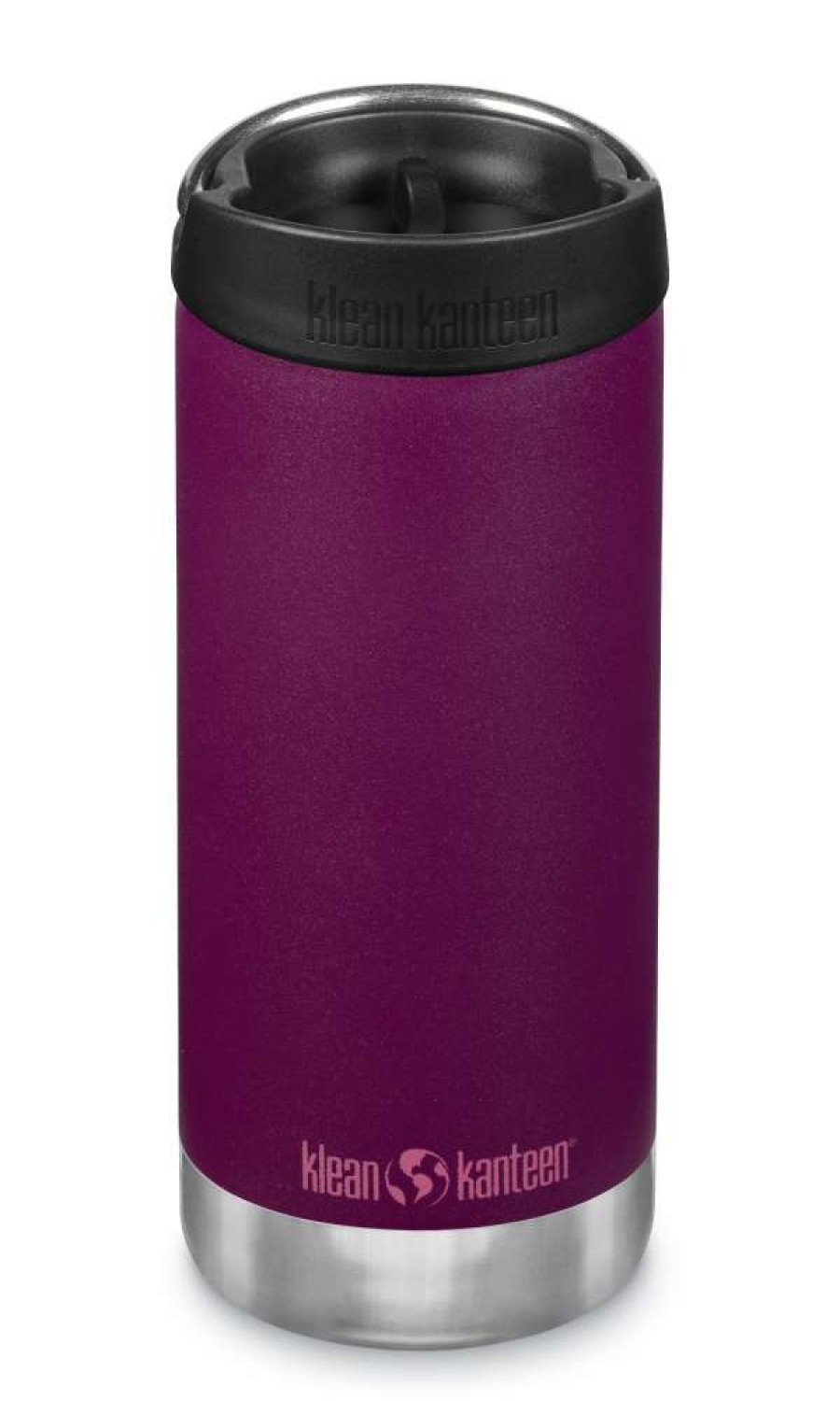 Camp & Garden * | Klean Kanteen Tk Wide Insulated Flask 355Ml 12Oz Purple Potion With Cafe Cap Special Offers