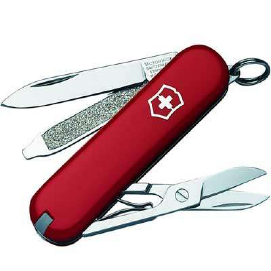 Camp & Garden * | Victorinox Classic Sd Swiss Army Knife Red Top Sellers