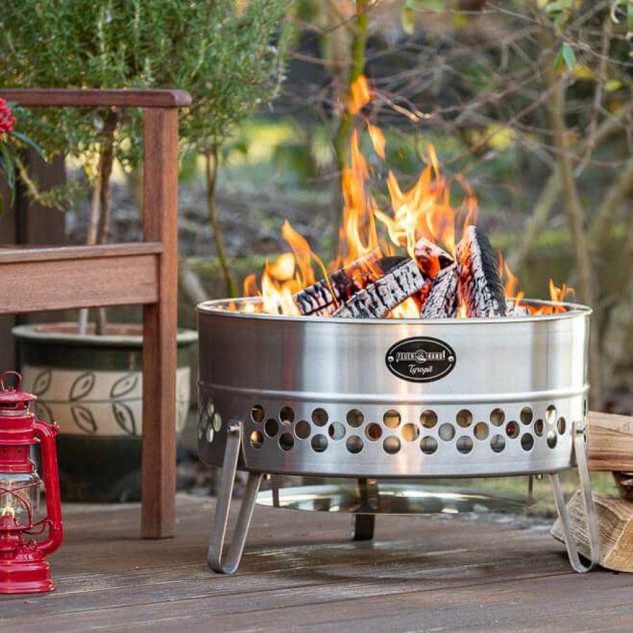 Camp & Garden * | Feuerhand Tyropit A Low Smoke Fire Bowl Exactly Discount