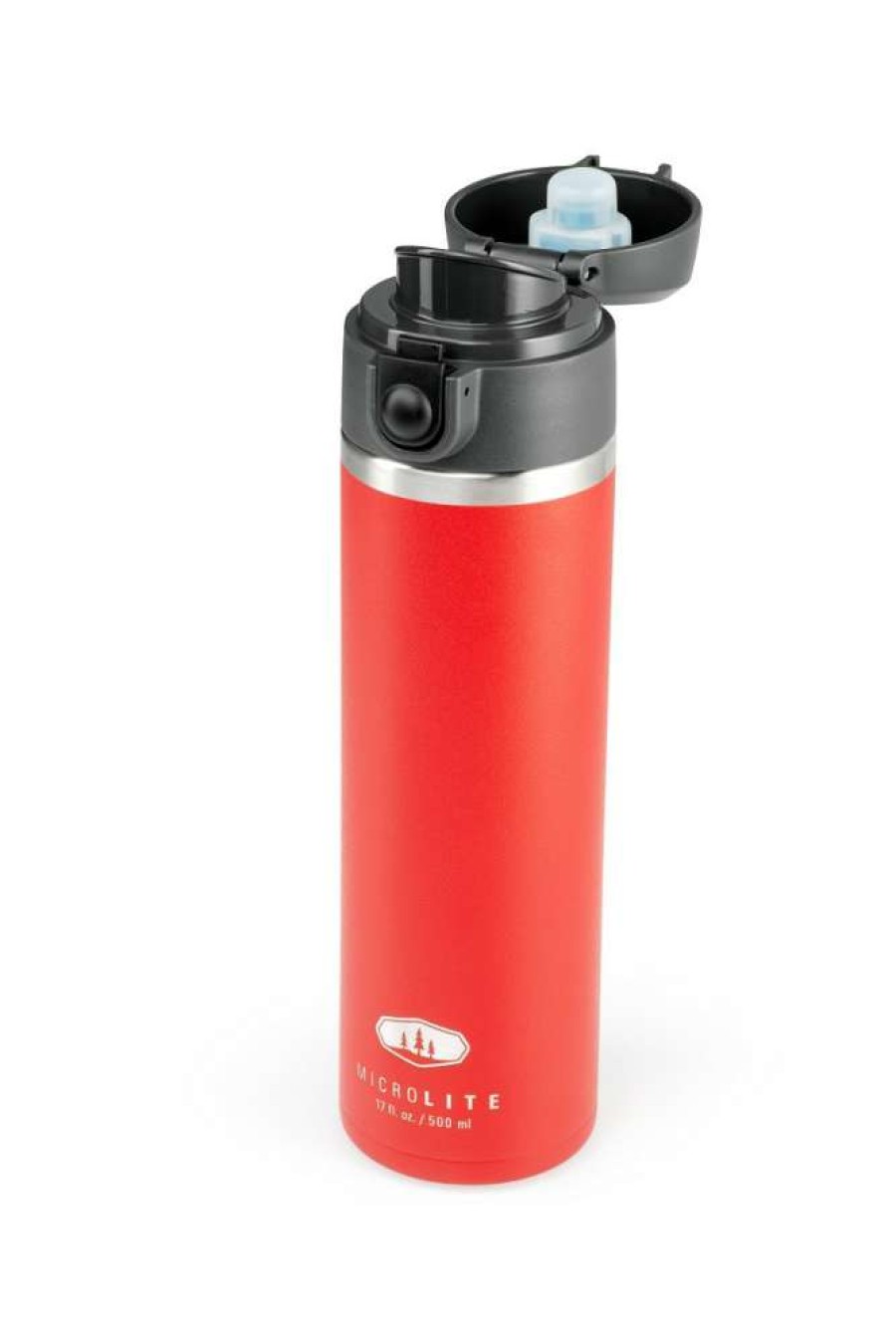 Camp & Garden * | Gsi Microlight 500 Flip Slim Coffee Flask Red Top Sellers