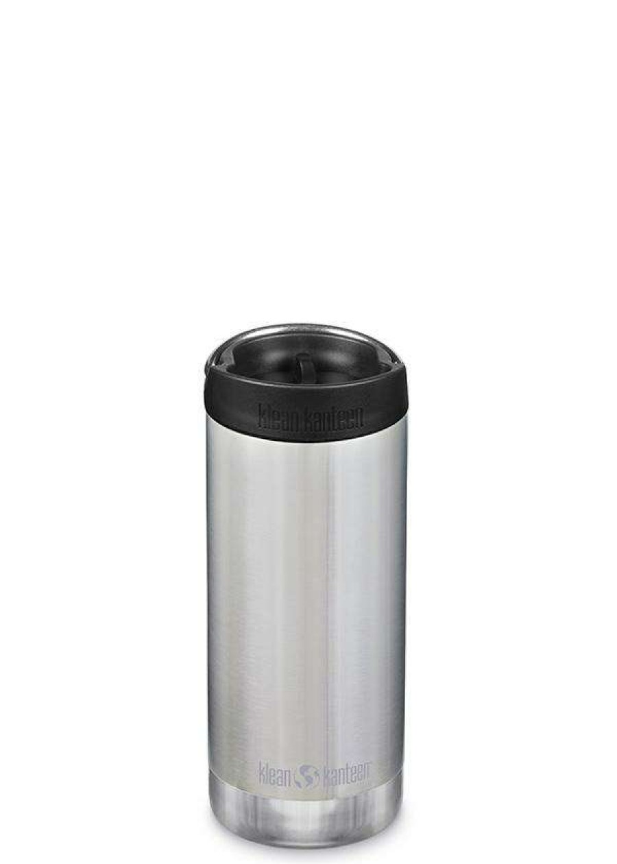 Camp & Garden * | Klean Kanteen Tk Wide Insulated Flask 355Ml 12Oz Brushed Stainless With Cafe Cap Online