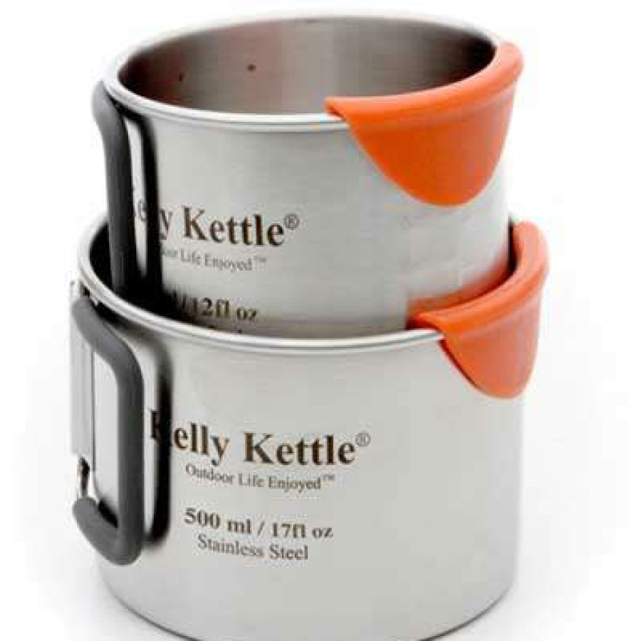 Camp & Garden * | Kelly Kettle Camp Cup Set Of Two 350 And 500Ml Promotion