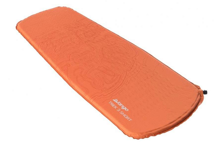 Camp & Garden * | Vango Trek 3 Short Camping Mat Papaya With Discount