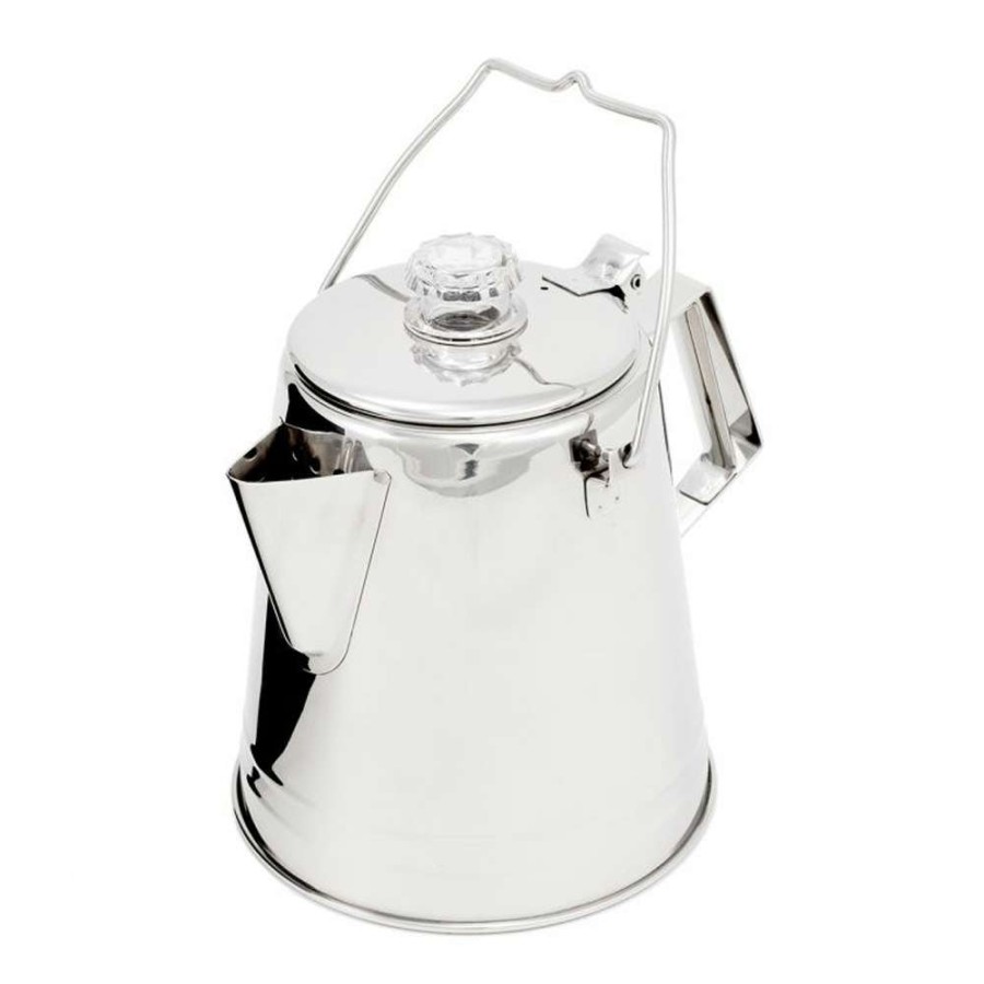 Camp & Garden * | Glacier Stainless Percolator 8 Cup Top Sellers