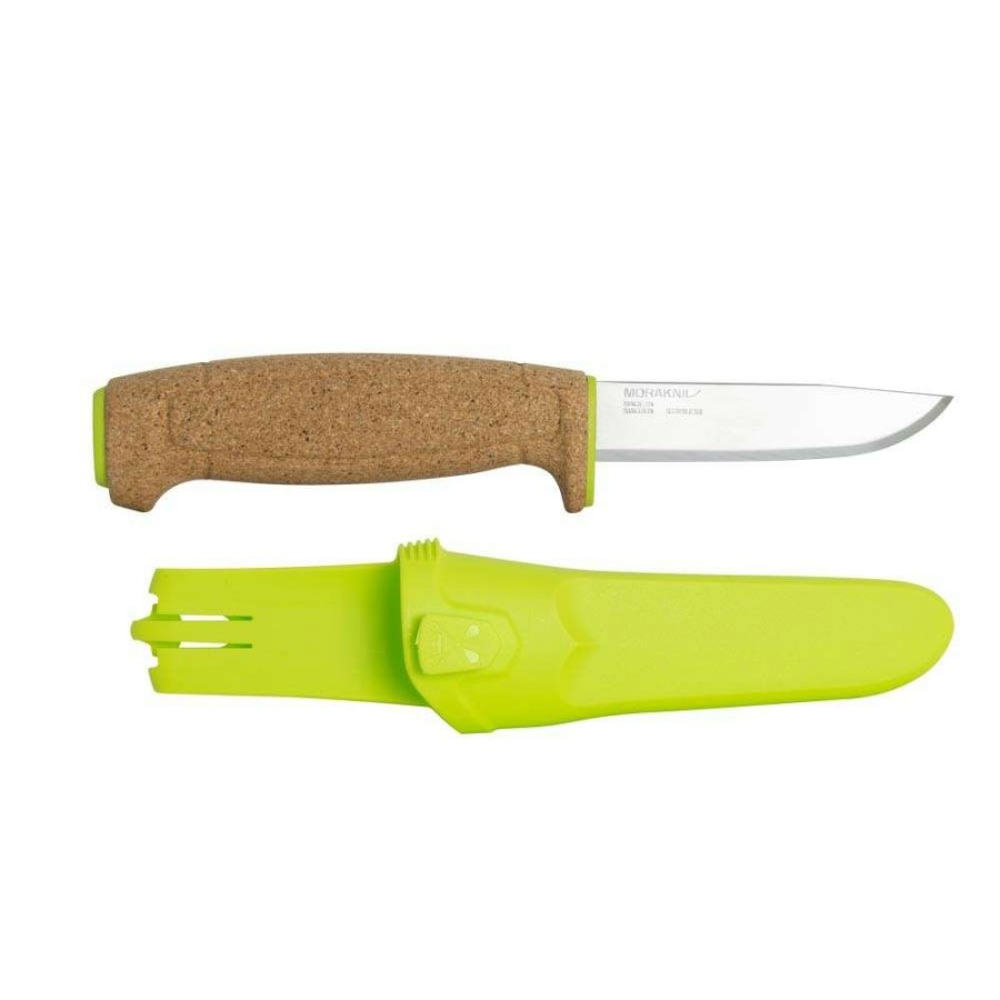 Camp & Garden * | Mora Floating Knife Lime New In