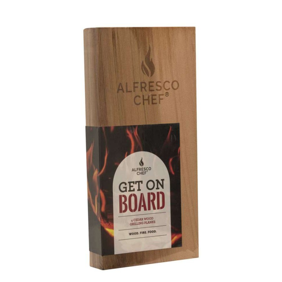 Camp & Garden * | Alfresco Chef Cedar Grilling Planks Wholesale