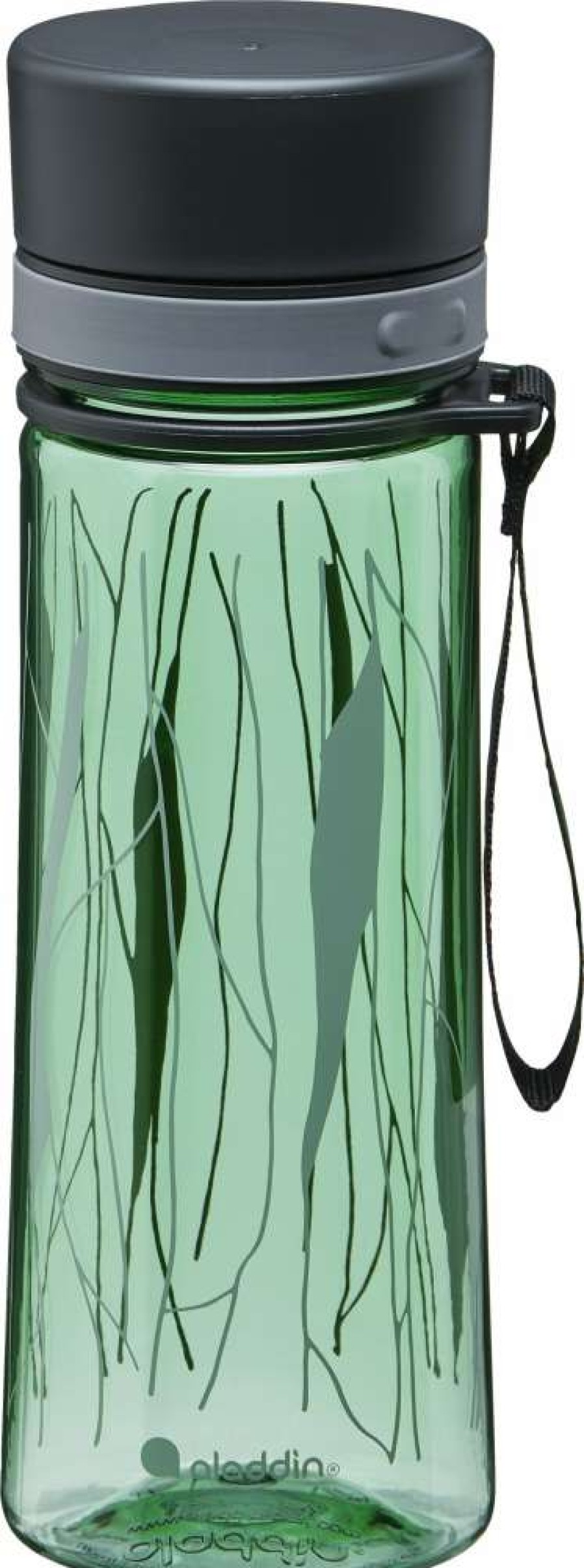 Camp & Garden * | Aveo Water Bottle 0.35L Basil Green Print Popular