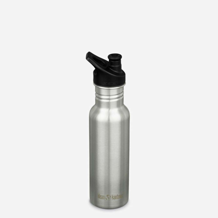 Camp & Garden * | Klean Kanteen Narrow Classic W/ Sport Cap 532Ml Brushed Stainless With Discount