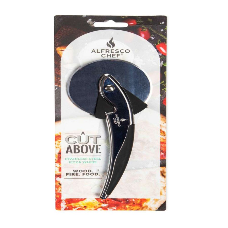 Camp & Garden * | Alfresco Chef Pizza Cutting Wheel Quick Delivery