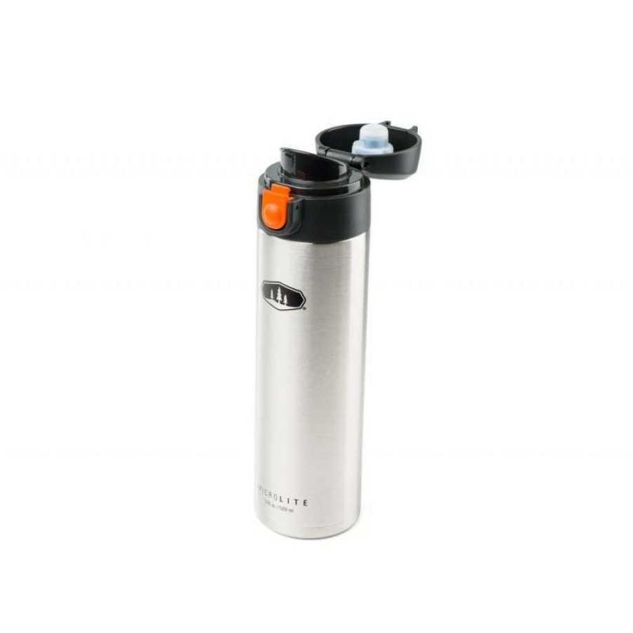 Camp & Garden * | Gsi Microlight 500 Flip Slim Coffee Flask Stainless Quality Guarantee