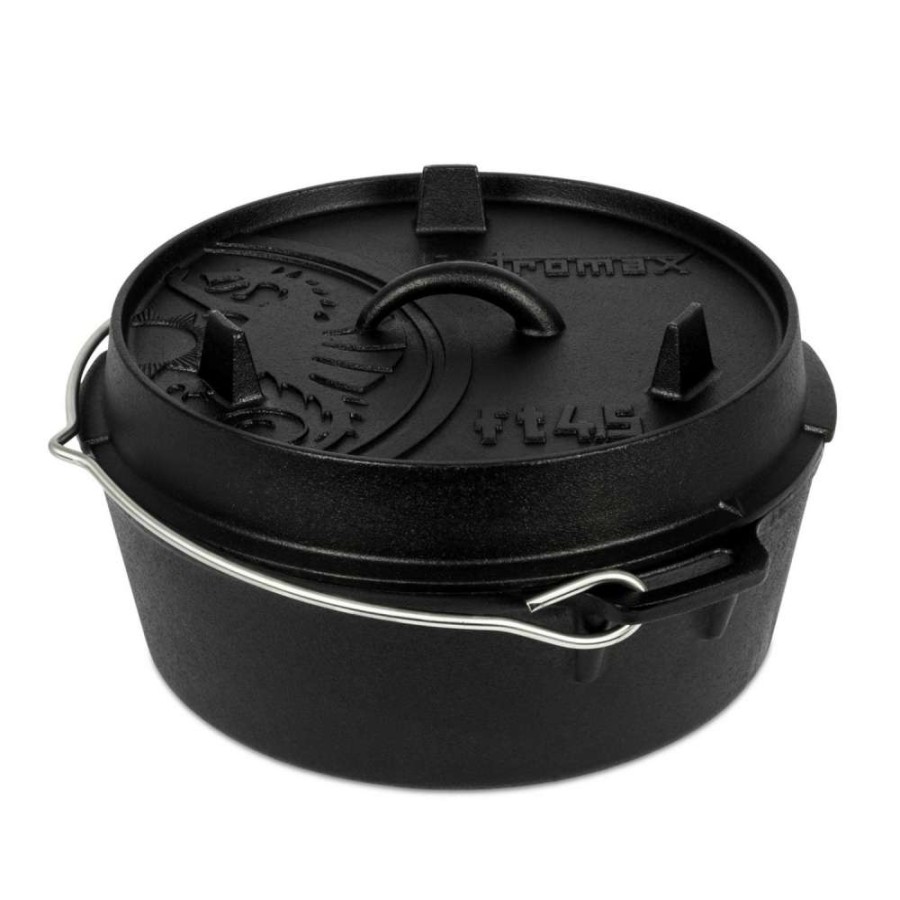 Camp & Garden * | Petromax Ft4.5-T 4.5-Quart Cast Iron Dutch Oven No Legs Popular