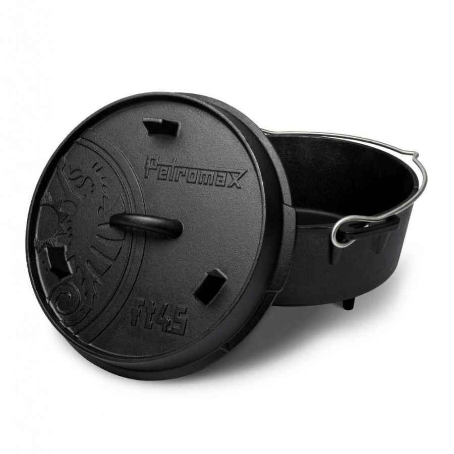 Camp & Garden * | Petromax Ft4.5 4.5-Quart Cast Iron Dutch Oven Discount