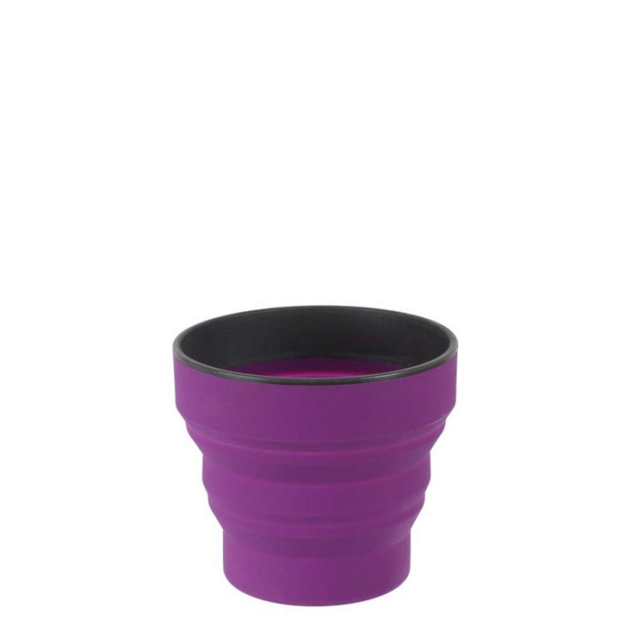 Camp & Garden * | Lifeventure Ellipse Collapsible Cup Purple 100% Guarantee