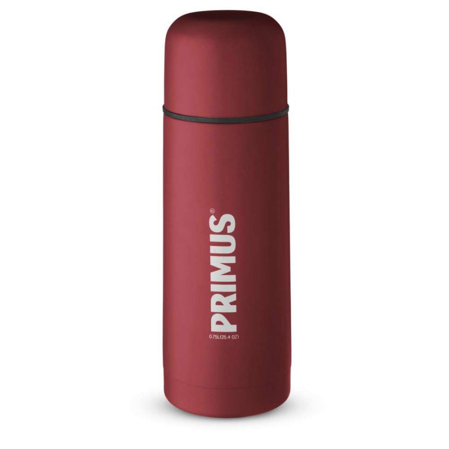 Camp & Garden * | Primus Vacuum Bottle 0.75L Ox Red Excellent Quality