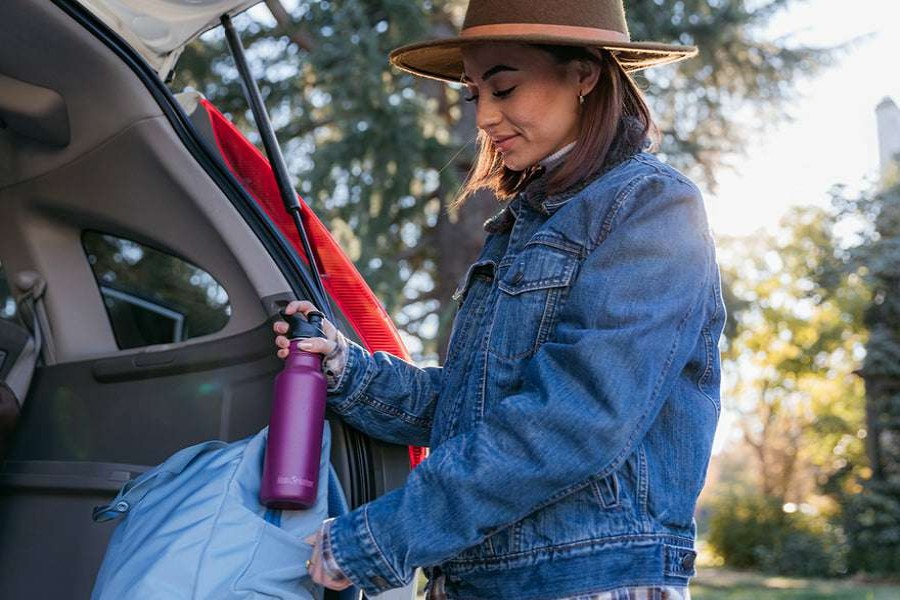 Camp & Garden * | Klean Kanteen Narrow Classic W/ Sport Cap 532Ml Purple Potion Online Sale