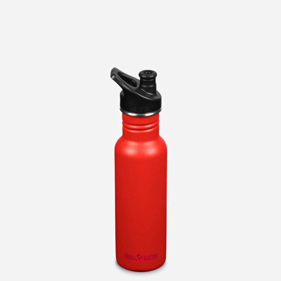 Camp & Garden * | Klean Kanteen Classic Bottle Sport Cap 532Ml 18Oz Tiger Lily Crazy Deals