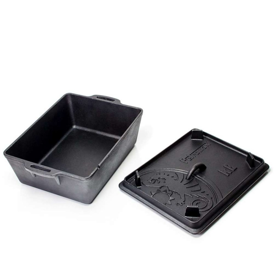 Camp & Garden * | Petromax K8 Large Cast Iron Loaf Pan With Lid Fire Sale