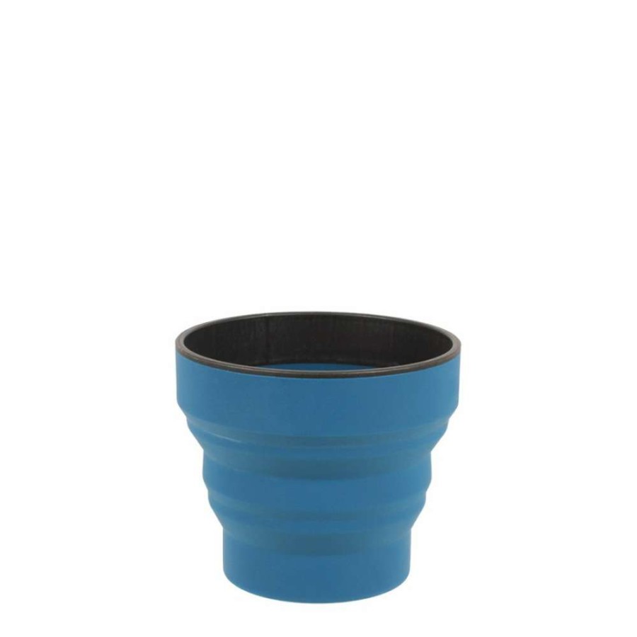 Camp & Garden * | Lifeventure Ellipse Collapsible Cup Navy Blue Popular