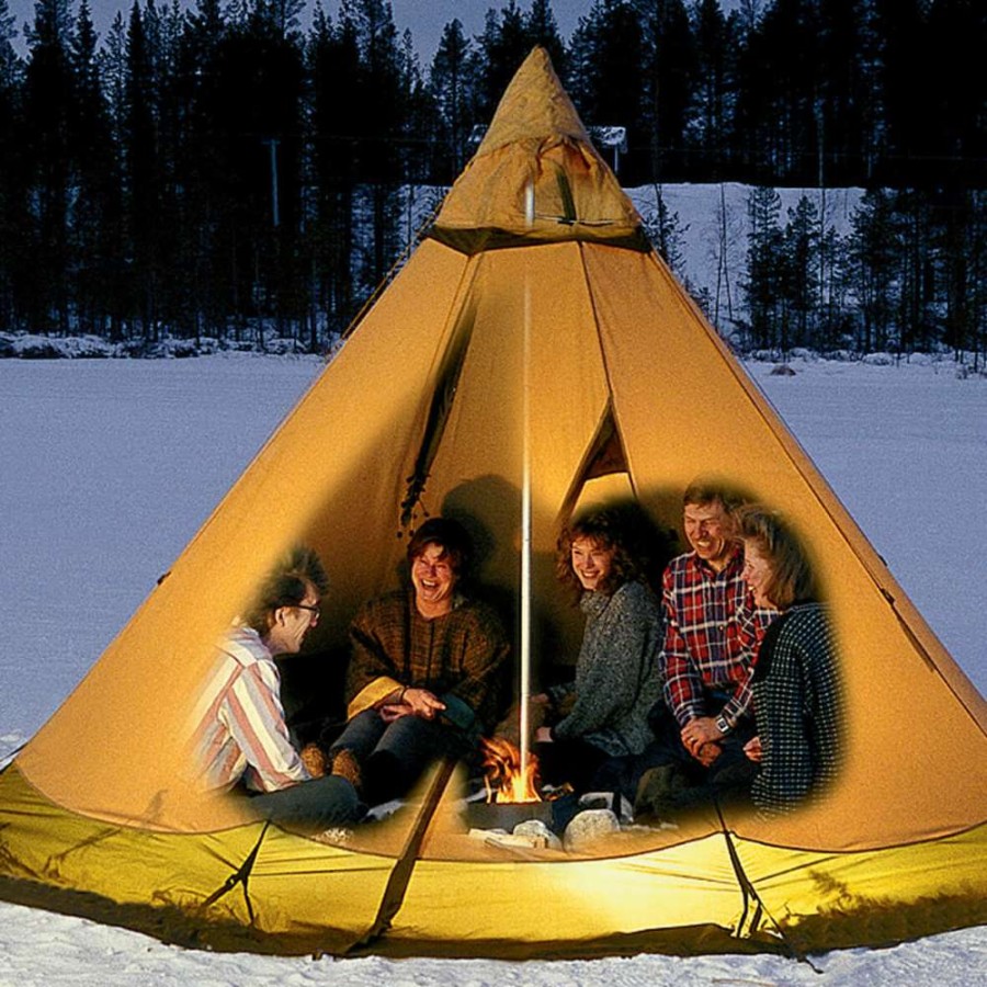 Camp & Garden * | Tentipi Safir 5 Cotton Polyester Nordic Tipi Tent 100% Guarantee