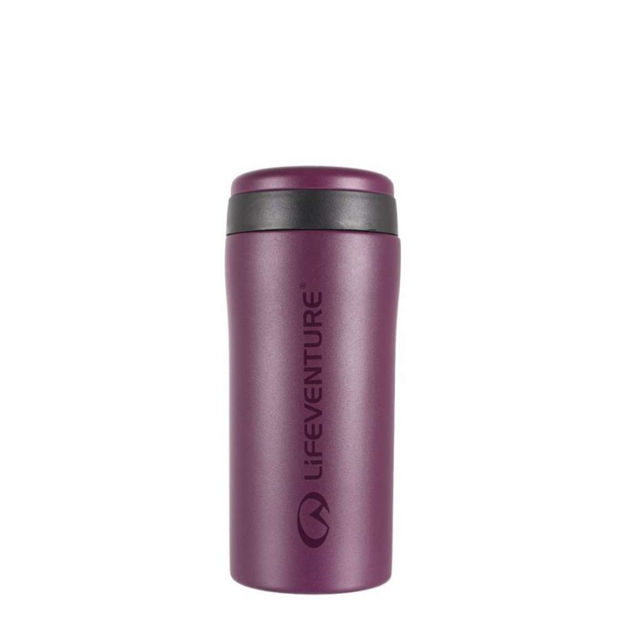 Camp & Garden * | Lifeventure Thermal Mug Matt Purple With Discount