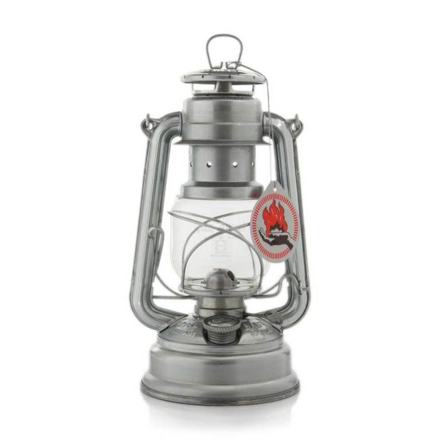 Camp & Garden * | Feuerhand Baby Special 276 Hurricane Lantern Zinc Plated Offering Discounts