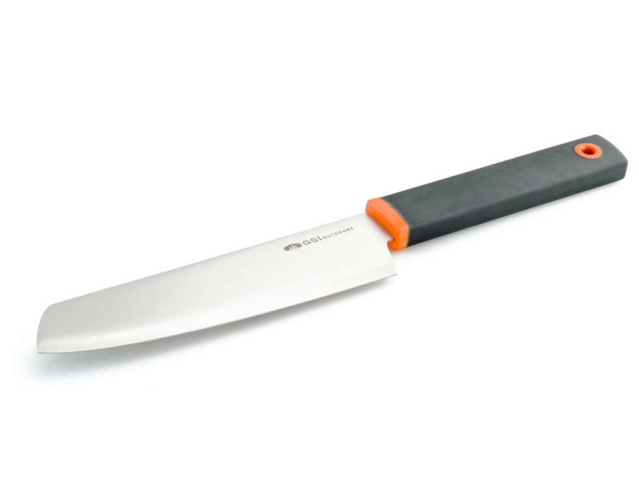 Camp & Garden * | Gsi Santoku 6 Inch Chefs Knife With Sheath Quick Delivery