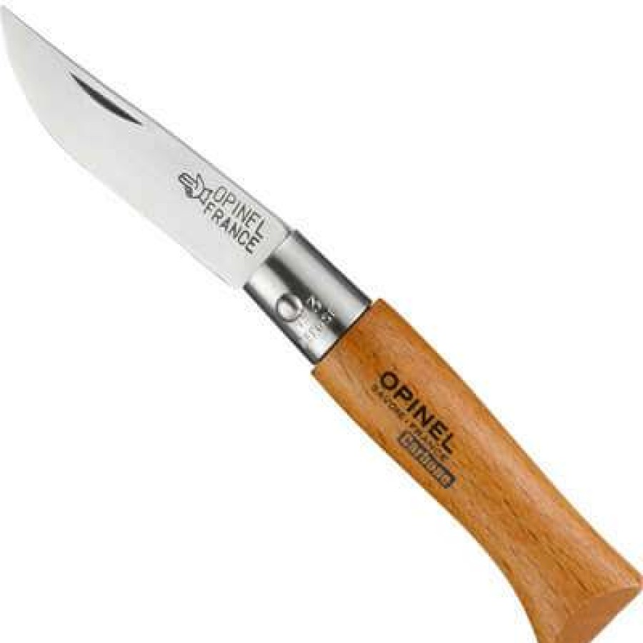 Camp & Garden * | Opinel No.3 Vrn Carbon Steel Miniature Folding Knife Discount